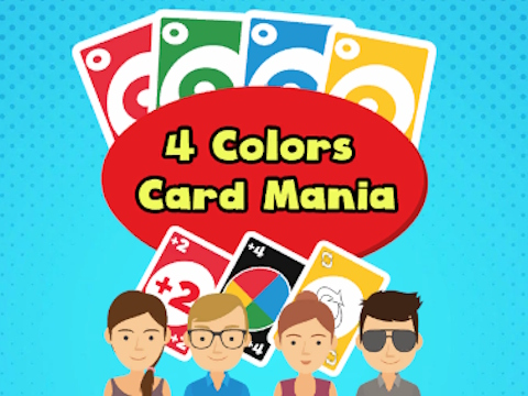 Игра 4-цветная карточная мания онлайн