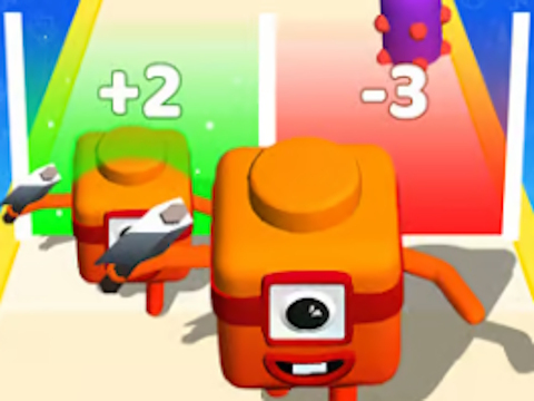 Игра Объединить числовой куб: 3D-игра онлайн