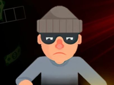 Игра Вор Взломал сейф  онлайн