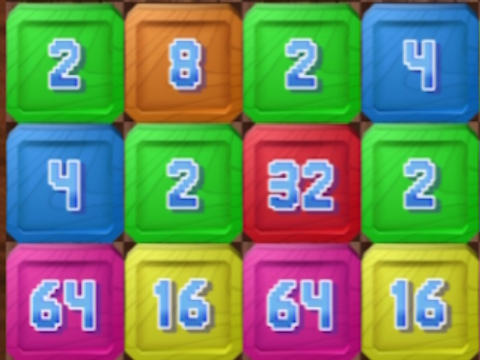 Игра 2048: Деревянный блок онлайн