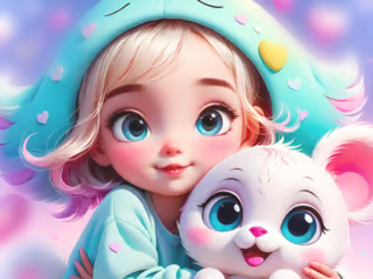 Игра Пазл: Милый малыш онлайн