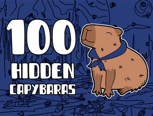 Игра 100 Скрытых капибар онлайн