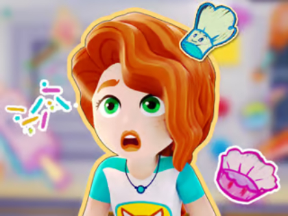 Игра Пазл: Лего кухня с друзьями онлайн