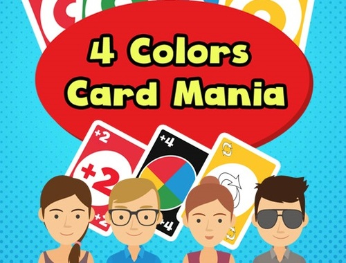 Игра 4 Цвета: Мания карт онлайн