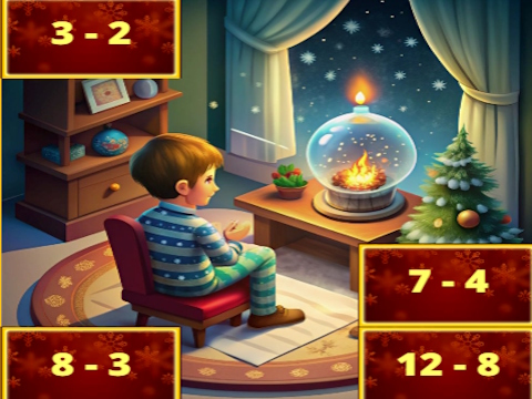 Игра Расслабляющая математика: Вычитание онлайн