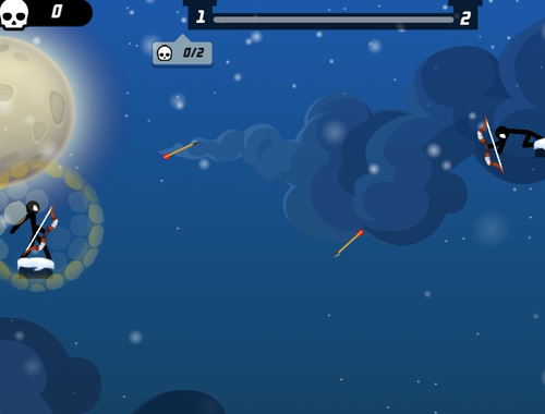 Игра Стрельба из лука: Тряпичные куклы онлайн