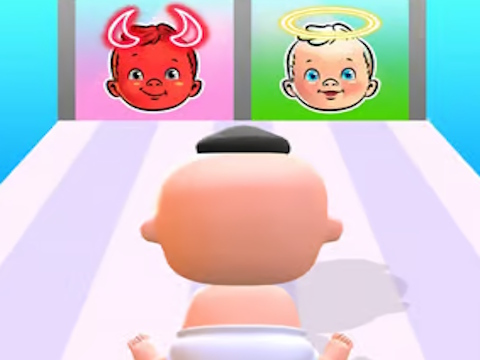 Игра Хорошая или плохая мама, беги онлайн