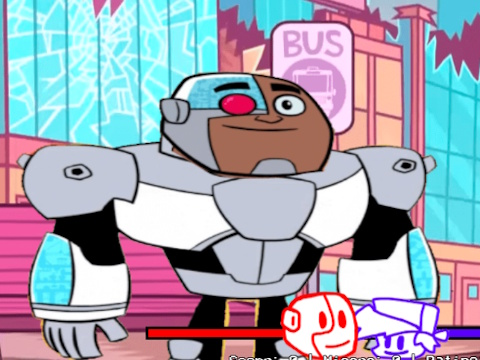 Игра Фрайдей Найт Фанкин против Cyborg: Полная неделя онлайн