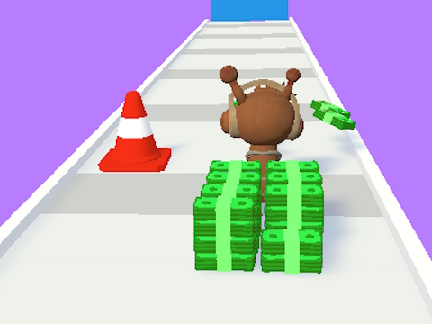 Игра Спрунки Денежный стек  онлайн