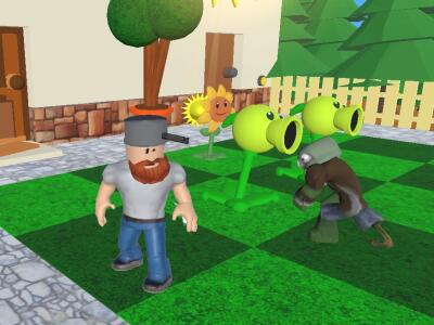 Игра Растения против Зомби 3D онлайн