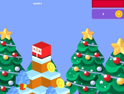 Игра Санта спешит вниз онлайн