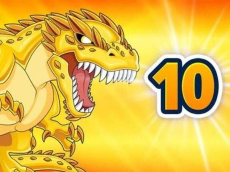 Игра Динамоны 10 онлайн