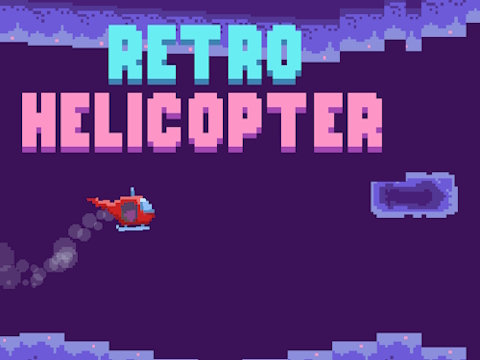 Игра Ретро Вертолет онлайн