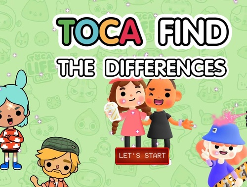 Игра Тока: Найди отличия онлайн