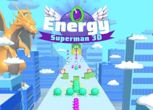 Игра Энергетический Супермен 3D онлайн