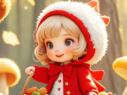Игра Пазл: Красная Шапочка онлайн