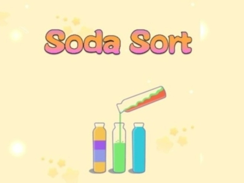 Игра Сортировка газировки онлайн