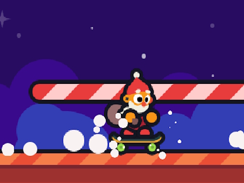Игра Кик-флип Санта онлайн