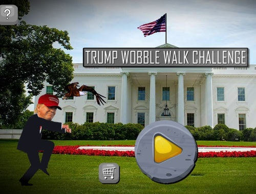 Игра Трамп: Испытание на шаткую ходьбу онлайн