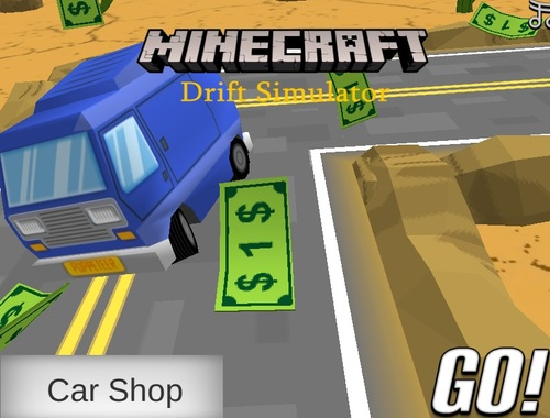 Игра Симулятор дрифта в Майнкрафте онлайн