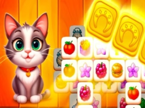 Игра Город кошек: Соедините плиток онлайн