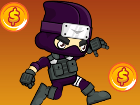 Игра Побег ниндзя 2D онлайн