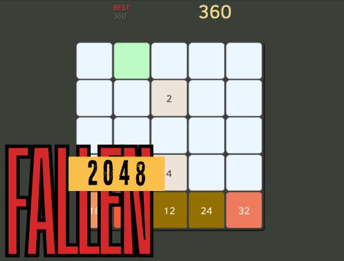 Игра Падший 2048 онлайн