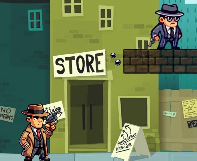 Игра Перестрелка гангстеров онлайн
