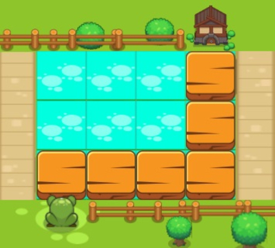 Игра Лягушки находят тропу онлайн