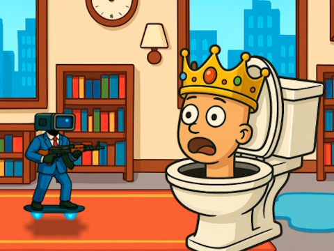 Игра Скибиди туалет. 007 Оператор враг онлайн