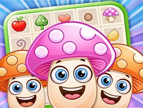 Игра Грибная лихорадка Матч 3 онлайн