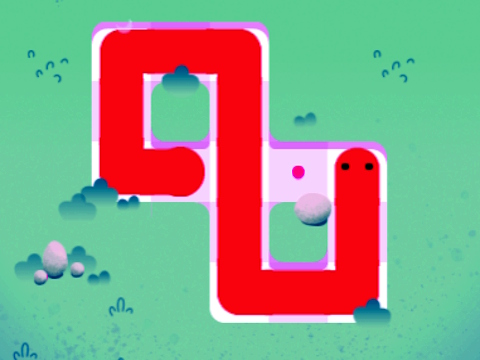 Игра Змеиные линии онлайн