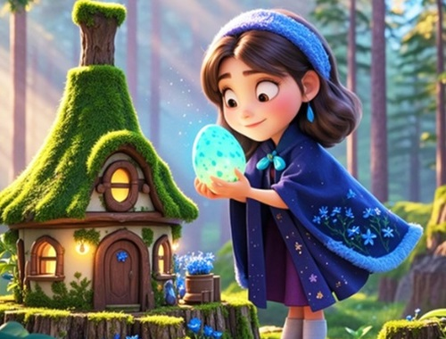 Игра Найди отличия: Маленькая ведьма онлайн