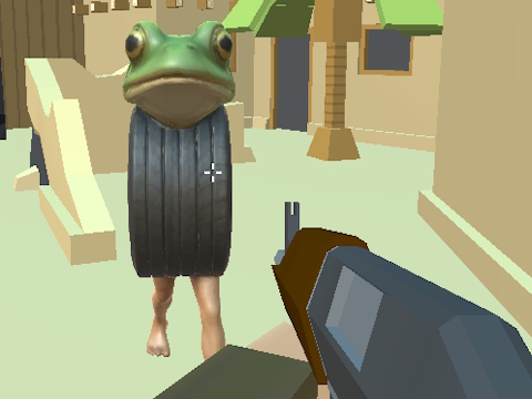 Игра Итальянские нейро-звери атакуют 3D онлайн