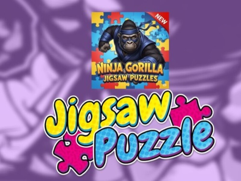 Игра Пазлы: Ниндзя горилла онлайн