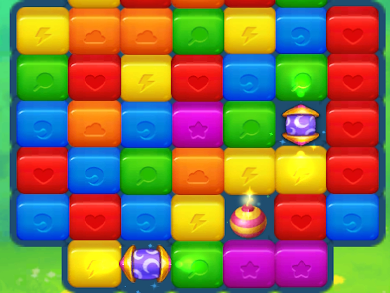 Игра Блочная головоломка игрушечный взрыв онлайн