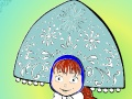 Игра Раскраска: Маша Снегурочка онлайн