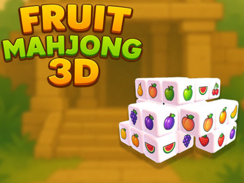 Игра Фруктовый Маджонг 3D онлайн