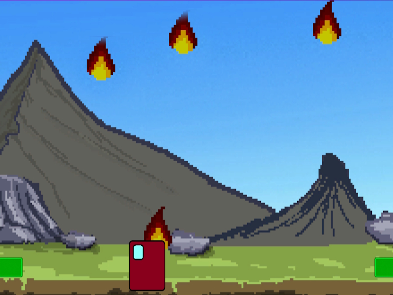 Игра Побег от метеорита онлайн