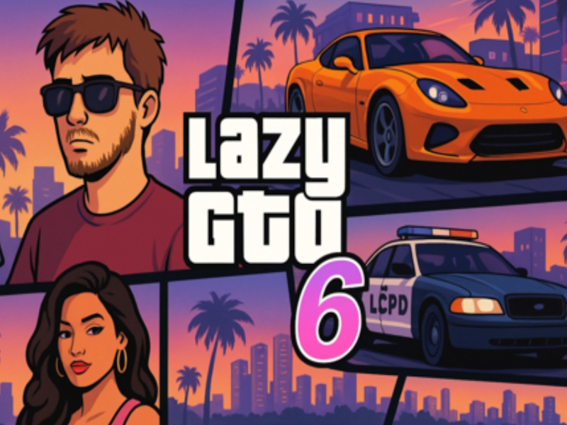 Игра Ленивый ГТА 6 онлайн