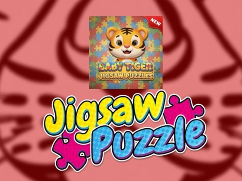 Игра Пазл: Тигренок онлайн