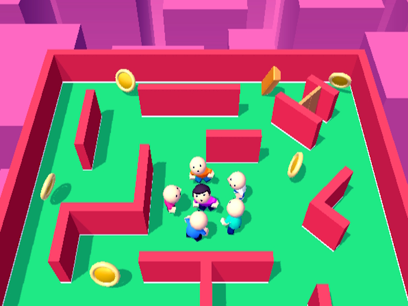 Игра Друзья, играйте в прятки! онлайн