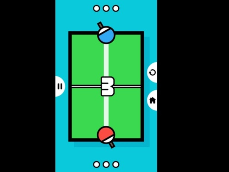 Игра Теннисный стол для пинг-понг 2D онлайн