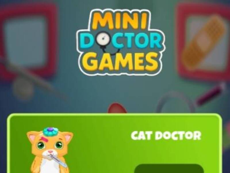 Игра Мини-игры в доктора онлайн