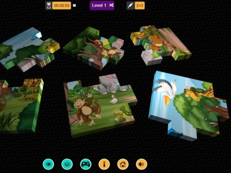 Игра 3D Пазлы онлайн