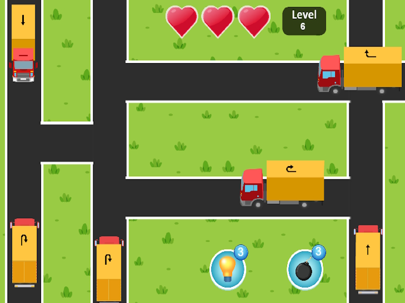 Игра Ловушка на дороге онлайн