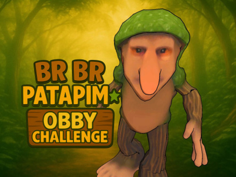 Игра Бр Бр Патапим: Вызов Обби онлайн
