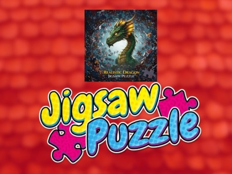 Игра Пазл: Реалистичный дракон онлайн