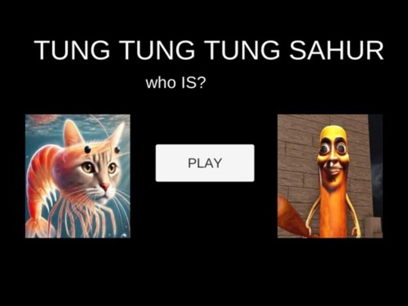 Игра Кто такой Тунг Тунг Тунг Сахур? онлайн