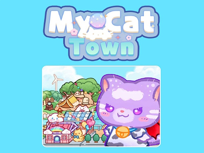 Игра Мой кошачий город онлайн